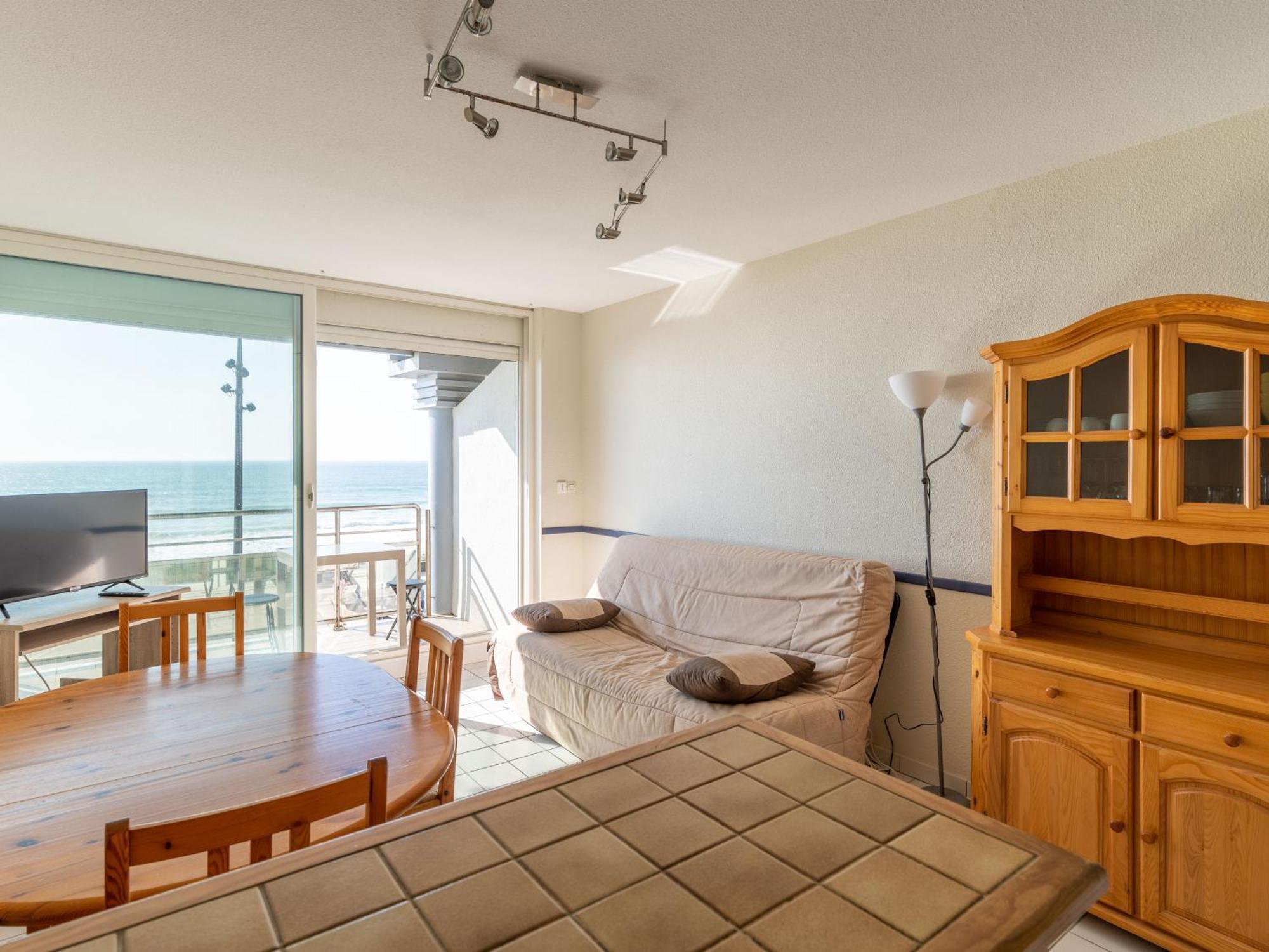 Mimizan Plage: Appartement 6 Pers. Avec Balcon Et Parking - Fr-1-50-114 Екстер'єр фото